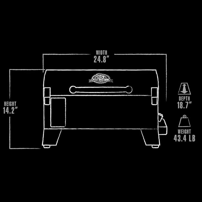 Pit Boss PB150PPG Table Top Wood Pellet Grill Black - 11091