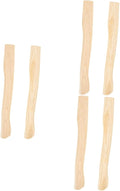 Shovel Handle Replacement Camping Hatchet 6 Pcs Ax Handle Mini Wooden Camping Ax Hoe Replacement Grip Wood Handle Replacement(As Shownx5pcs38x4.4cmx4pcs)
