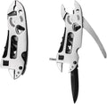 Multifunctional Stainless Steel Pliers &amp Mini Wrench Tool Set Wrench Pocket Kn-IFE Pliers Screwdriver Kit Portable Hand Tool Set for Outdoor Camping/652