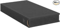 100 Pack – Child Resistant &amp Recyclable Slim Pre-Roll Paperboard Boxes with Press Button &amp Foam Insert – Sustainable Storage for Small Products (Black)