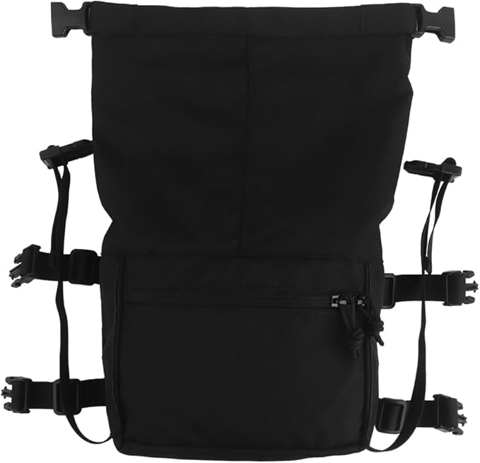 Tactical Expansion Pack Chest BagLarge Capacity MOLLE Admin Pouch Utility Chest Pouch for Placard Split Chest Rig