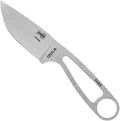 ESEE Izula Fixed Blade Knife w/Molded Polymer Sheath and Clip Plate