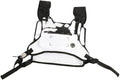 SHERCHPRY Outdoor Sports Unisex Chest Bag Multi-function Rig Pack for Running Hiking and Biking Straps Reflective Safety Design Mobile Phone Storage White