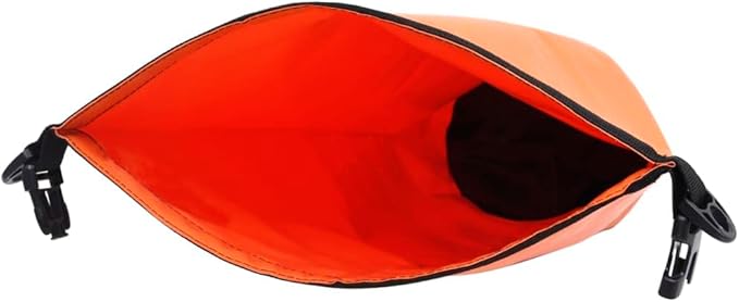 SKM Dry Bag with Zipper Orange 5.3 gal PVCOrange (Weight 1.19KG)