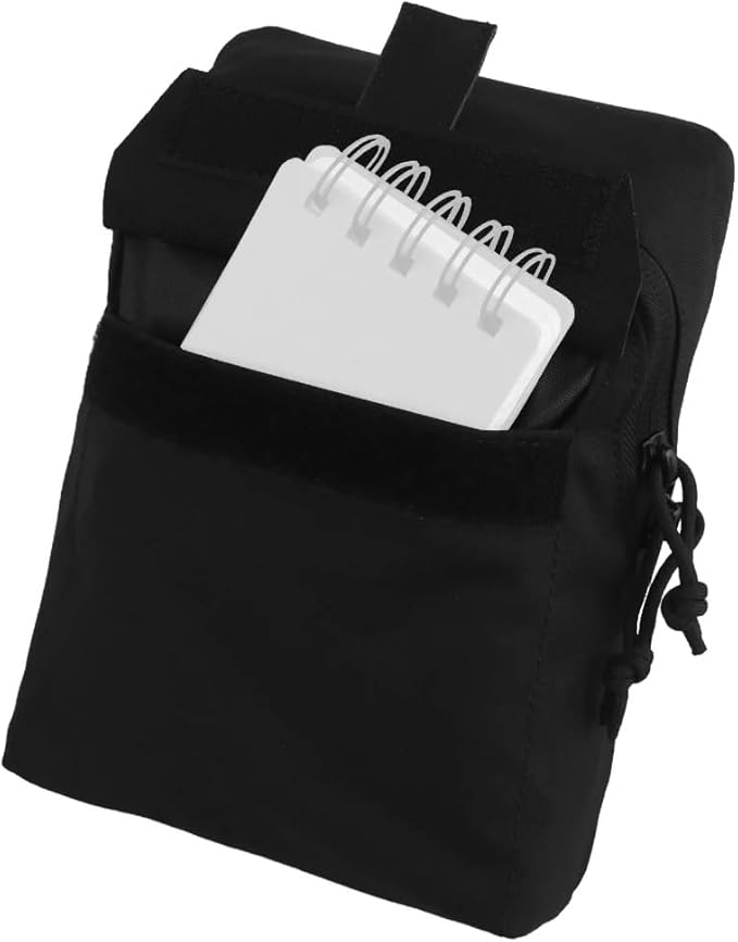 MOLLE GP Tactical Utility Pouch - Multi-Functional Magazine Tool Sundry Storage Abdominal Bag for Airsoft Shooting Vest Belt Hiking Hunting(Matte Black)