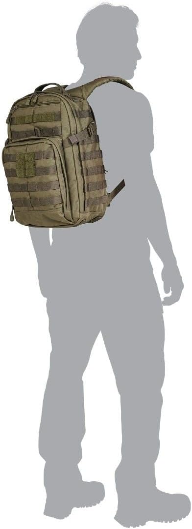 5.11 Tactical Backpack RUSH 12 2.0 Military Survival Molle Backpack with Laptop Compartment 24L Style 56561ABR/56562ABR