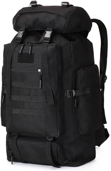 70L Outdoor Hiking Military Tactical Backpack Rucksack Camping Trekking Bag
