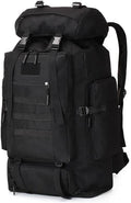 70L Outdoor Hiking Military Tactical Backpack Rucksack Camping Trekking Bag