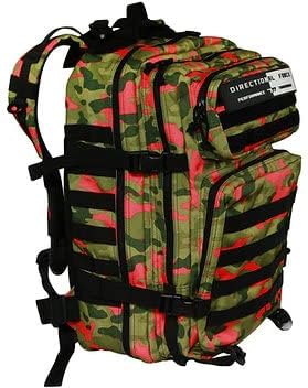 Directional Force | D1 Performance Backpack | Durable Backpack with Multiple Storage Compartments | Performance Apparel &amp Products (Pink Camo)