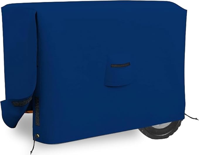 Covers &amp all Outdoor Generator Cover 18 Oz Heavy Duty Waterproof UV &amp Weather Resistant Universal Portable Equipment Storage Protector with Air Vents &amp Drawstrings (20W X 15D X 17H B