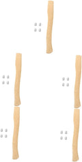 BESPORTBLE 5sets Wooden Axe Handle Replacement Axe Grip Handle Replacements Woodworking Tool