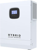 Y&ampH 5000W Hybrid Solar Inverter AC 120V to DC 48V UL1741 Battery-Free Operation Supported with 80A MPPT Charging 6000W PV Input 11kW Peak Lithium/Lead-Acid Compatible for Home RV Off-Grid