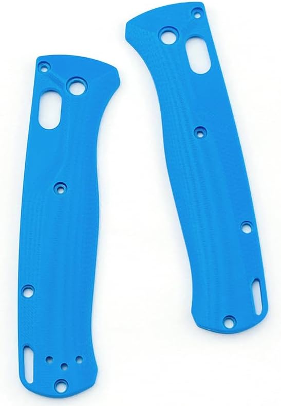 1 Pair Scales Handle Fits for Benchmade Bugout 535 Custom G10 Handle Patch Replacement