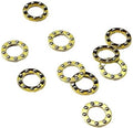 10 Pieces CNC Brass Flippers Fit for Outdoor Pocket Knives