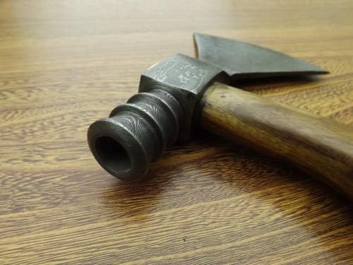 Axe Damascus Steel 21 Rose Wood Handle Axe/Hand Forged Woodsman Axe