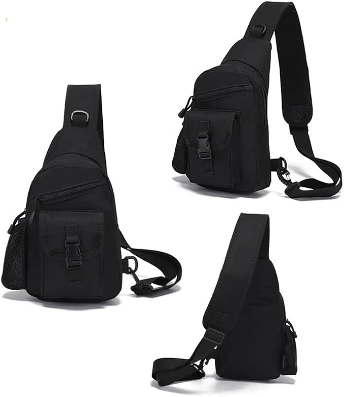 Outdoor Sports Hiking Sling Bag Shoulder Pack Camouflage Tactical Molle Chest Bag