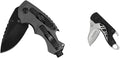 Kershaw Shuffle DIY Compact Multifunction Pocket Knife (8720) 2.4 Inch 8Cr13MoV Steel Blade 3.5 oz.Gray &amp Cinder Multi-Function Folding Pocketknife (1025) 1.4 Inch 3Cr13 Stonewashed Blade