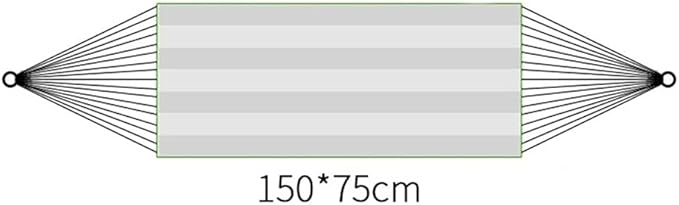 Portable Hammock Portable Child Hammock Green Fabric Air Hanging Swinging Camping Hammocks Kid Cotton Fabric Canvas Travel Hang Bed for Backpacking Beach (Color : Blue)