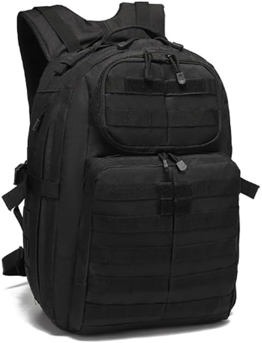 Tactical Backpack MOLLE Hiking Daypack Small Miltary Bug Out Bag Waterproof Army Rucksack for Outdoor Sport Travel