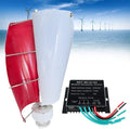 12000W Wind Turbine Generator Kit with MPPT Controller - 12V/24V/48V Helical Magnetic Levitation Windmill for Home &amp Street Lighting - Efficient Blue 24V Energy Solution