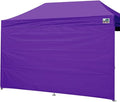 Eurmax USA 10x20 Pop Up Canopy SunWall-UV Protection for TentsBlocks Sunlight&ampWindWater Resistant Side Wall OnlyEasy Hook &amp Loop InstallationFit for 20FT Straight Leg Shelters&ampGazeboP
