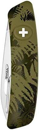 Swiza KNI.0040.2050 C04 Button Lock Green Camo