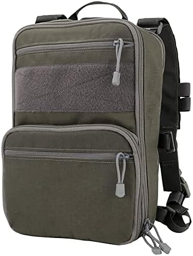 Flat Tactical MOLLE Backpack Military Multifunctional Airsoft Tool Bag Camping Bag Travel Hunting Hiking Backpack 50*30*15com