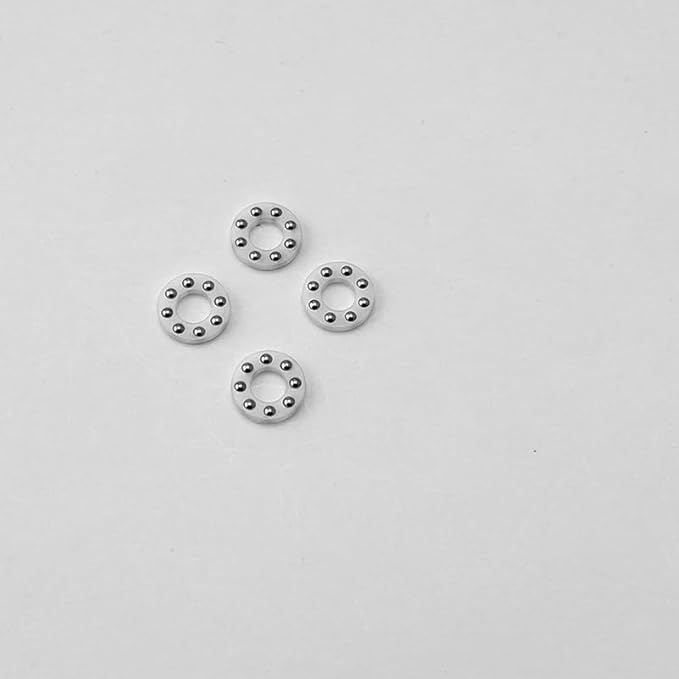 4 Pieces Thrust Ball Bearing Replacements Fit for Outdoor Pocket Knives Reparing(Small)