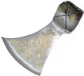 Viking Axe Blade Forged Camping Axe High Carbon Steel EN 45 Sharp Blade Viking Bearded Nordic Handmade Camping Axe Hatchet-Norse Axe Tomahawk Vikings Bearded A16 Axe AZHAN STEEL CRAFT