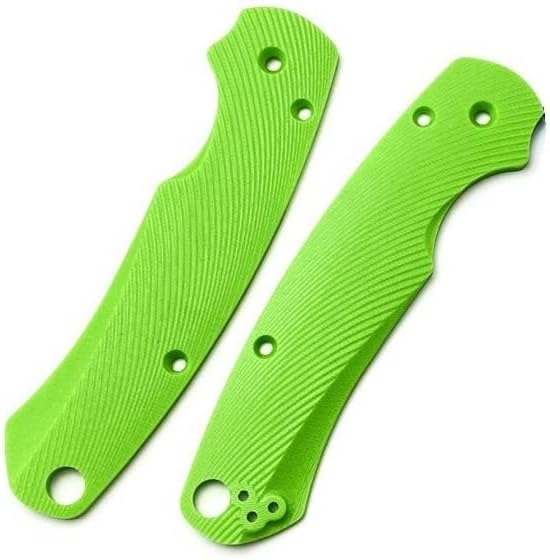 1Pair G10 Scales Fits for C81 Paramilitary 2 CNC Handle Patch Blank DIY Replacement in Green