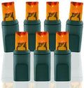 Pro Christmas LED Christmas Lights – 70 Count Wide Angle Conical String Lights – Professional Grade Indoor/Outdoor Commercial Holiday Light Set for Trees Bushes &amp Décor – Amber