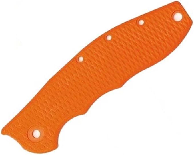 1 Piece Custom G10 Scales Handle Fits for ZT0562 CNC Handle Patch in Orange Color