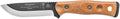 Tops Knives Fieldcraft by Brothers of Bushcraft Full Tang Fixed Blade- Black Traction Coating Finish- Black Kydex Sheath w/Rotating Spring Steel Clip (Tan Canvas Micarta Handle)