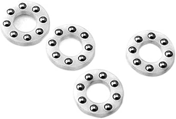 4 Pieces Pack Thrust Ball Bearing Replacements Fit for Outdoor Pocket Knives(Large)