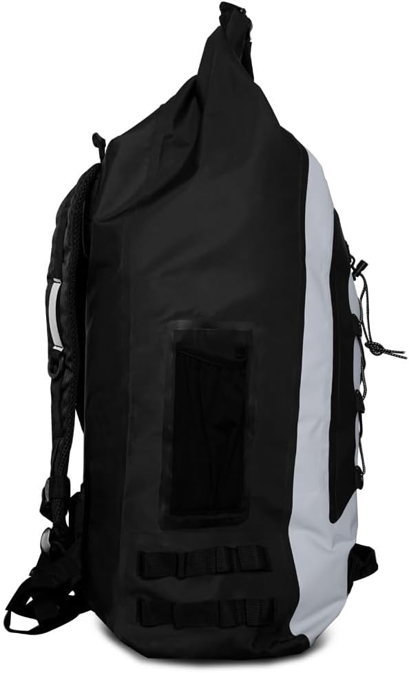 55L XL Dry Bag Backpack. Premium Waterproof Backpack with Padded Shoulder Straps. PVC Construction. Keep Your Gear Dry
