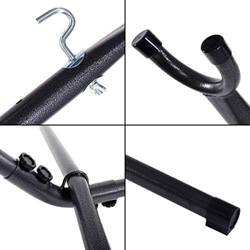 Thxbye Hammock Accessory Portable Hammock Stand Black Background &amp Silver Flower