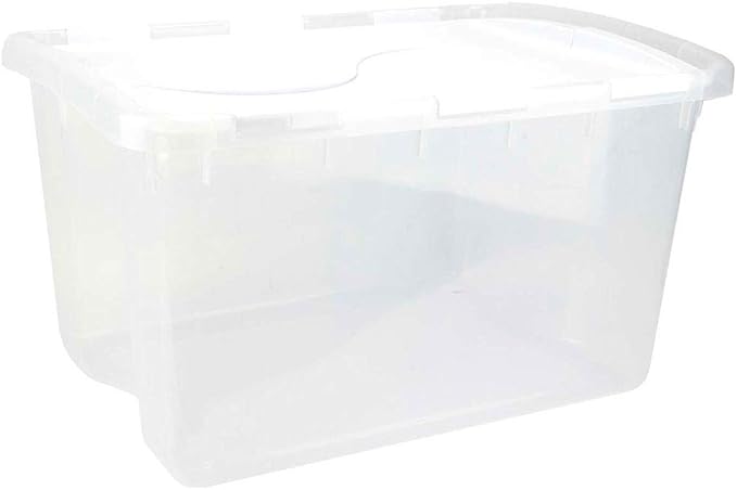 STERILITE 19148006 48QT Hinged Lid Store Box
