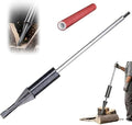 Manual Inertia Wood SplittingHeavy Duty Splitting ToolHandheld Log Splitter with Anti Slip Handle CoverCampfire and Outdoor Use (3cm)