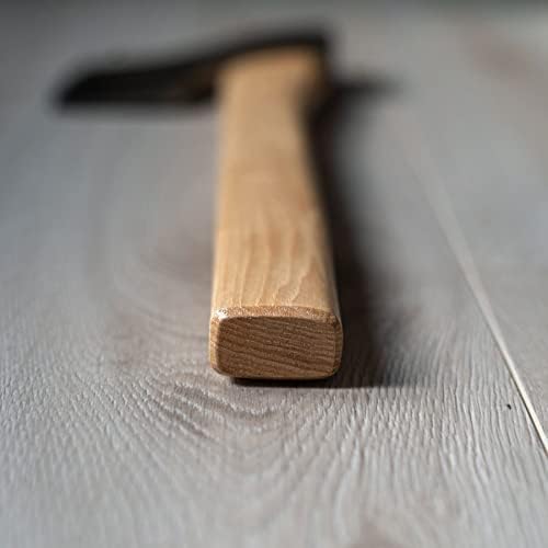 Queen of Hearts Throwing Axe: World Axe Throwing League Premium Competition Throwing Axe WATL Throwing Hatchet with Square Hickory Wooden Handle (Square Handle)
