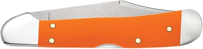 Case XX WR Pocket Knife ORANGE SYNTHETIC COPPERLOCK ItemNumber 80508 - (41549L SS) Length Closed: 4 1/4 Inches