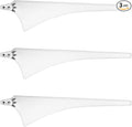 630 mm Delta wing High Strength Carbon Fibers Blade Nylon Fiber Wind Turbine Generator Blade for Horizontal Wind Turbine Generator Windmill Accessories 100w 200w 300w 400w 500w 600w 800W DIY Blades