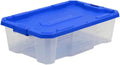 Heavy Duty 17 gal Stackable with latching lids (American Clear 17 gal)
