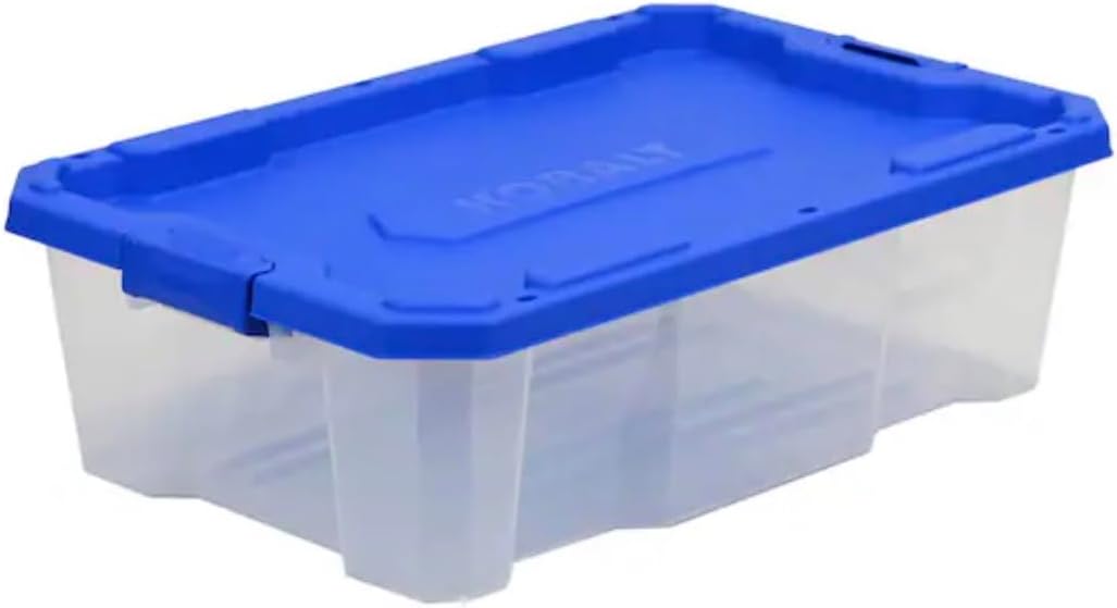 Heavy Duty 17 gal Stackable with latching lids (American Clear 17 gal)