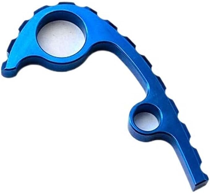 1PC Titanium Back Spacer for Para3 Premium Anodized Blue CNC Spine Backspacer DIY Replacement Accessory
