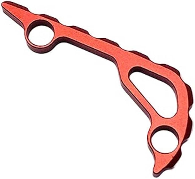 1PC Back Spacer Fits for Bugout 535 Premium Aluminum Spine Backspacer DIY Replacement Accessory(Red)
