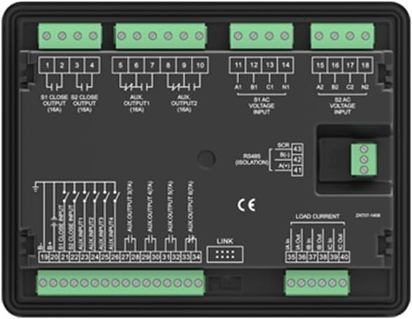 Genuine SMARTGEN HAT700BI Dual Power ATS Controller Original Genset ATS Controller