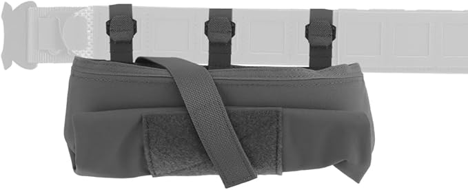 Tactical Belt Roll up Dump Pouch Foldable Tool Bag Pack for Airsoft Hiking Mag Pouch Accessory