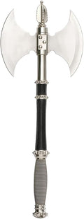 BladesUSA HK-079A Fantasy Medievel Battle Axe with Display Plaque 21-Inch Length