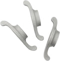 3 Pieces Casting Knife Finger Guard Protectors Stainless Steel Bolster Pommel Replacements