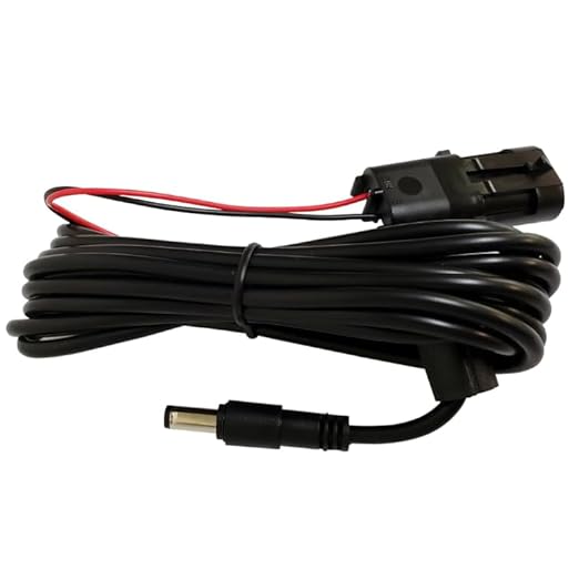 Spartan GoLive 2 and Golive 3 Trail Cameras Solar Panel 12V Power Cable Adapter Connector SC-CBL-GL2
